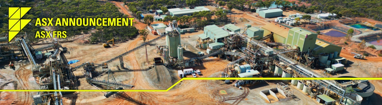 ASX Announcement, ASX: FRS
